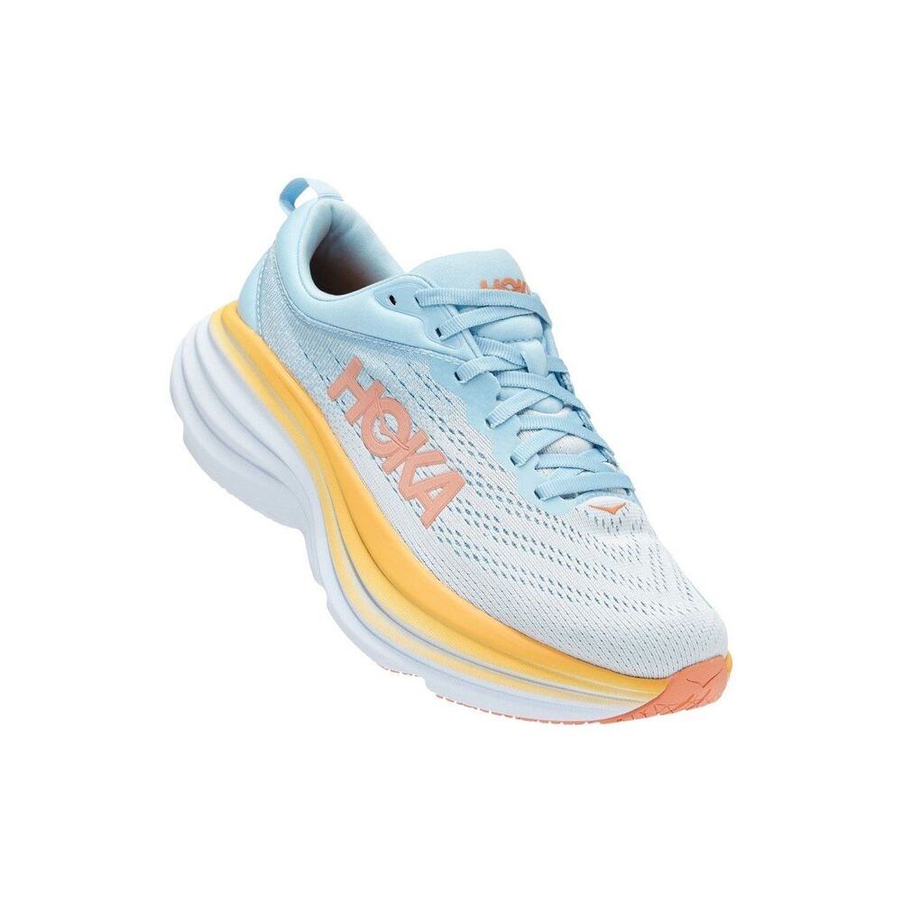 NIB Hoka One Women's Bondi 8 Running Athletic Sneakers SSCA NIB 5 BLUE - Picture 3 of 9